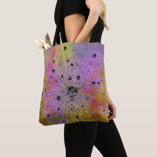 Met chandelier abstract Metropolitan opera house Tote Bag