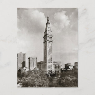 Met Life Tower New York City, 1910 Postcard