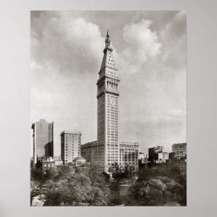 Met Life Tower New York City, 1910. Vintage Photo Poster