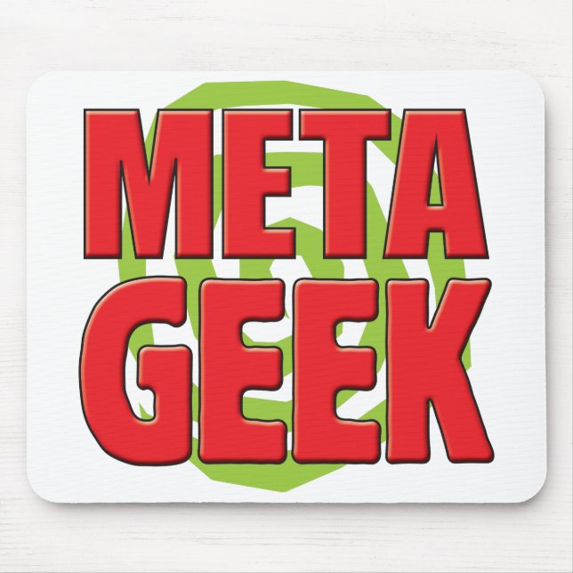 Meta Geek Mouse Mat (Front)