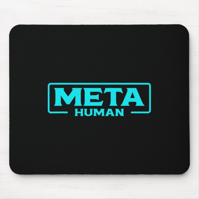 Meta Human Metaverse Vr Virtual Reality Gamer  Mouse Mat (Front)