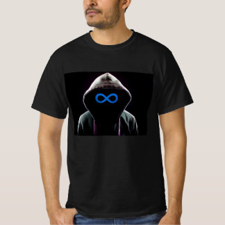 Meta Men's Value Black T-Shirt