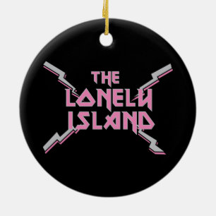 Metal 2 ceramic tree decoration