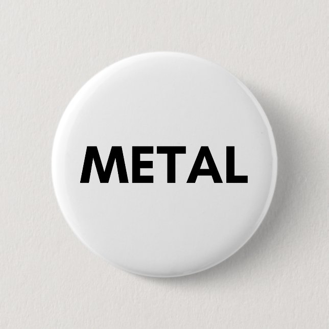 metal 6 cm round badge (Front)
