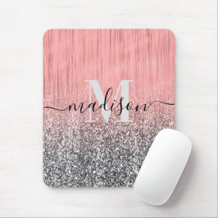 Metal and Glitter Mouse Mat