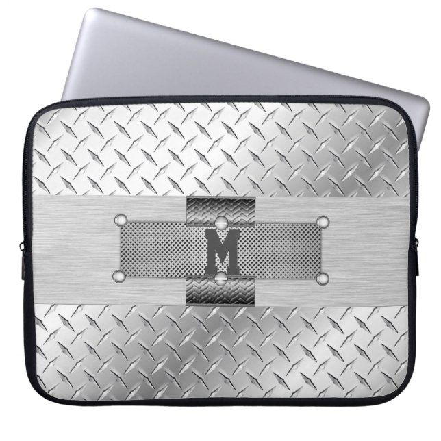 Metal and Steel Electronics Bag (Front)