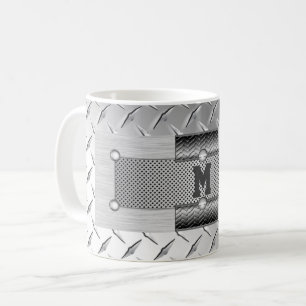 Metal and Steel Mug