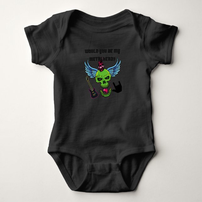 Metal Baby Bodysuit (Front)