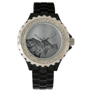 Metal background with mechanical damage watch