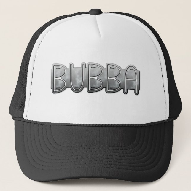 Metal BUBBA - Redneck Bling Trucker Hat (Front)
