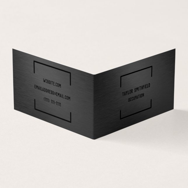Metal Business Card (Outside)