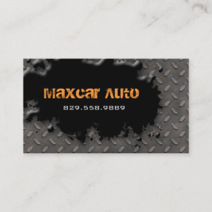 Metal Business Card Automotive Running Boards