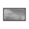 Metal Business Card II -silver-