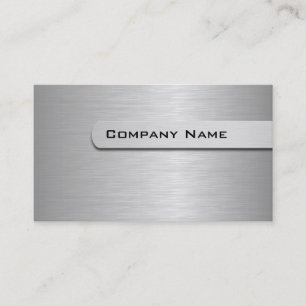 Metal Business Cards Template