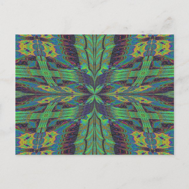 Metal Butterfly Postcard (Front)