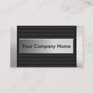 Metal Carbon Fibre Business Cards