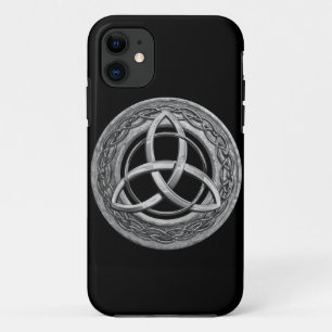 Metal Celtic Trinity Knot iPhone 11 Case