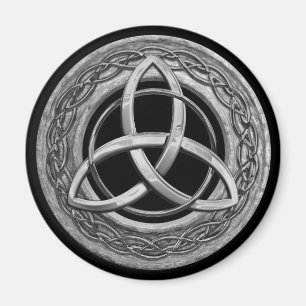 Metal Celtic Trinity Knot Magnet