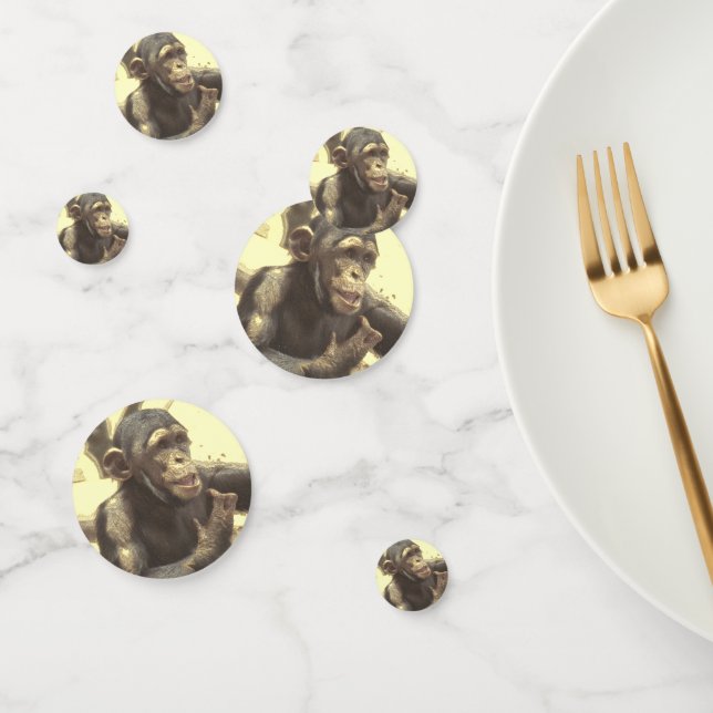metal Chimp Confetti (Group)