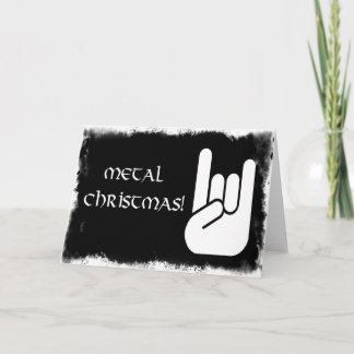 Metal Christmas! Holiday Card