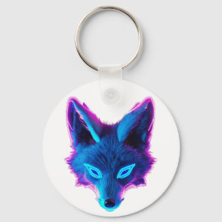 Metal Circle Keychain, 2" Key Ring