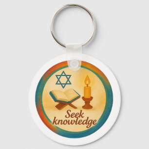 Metal Circle Keychain – Double-Sided Custom Print