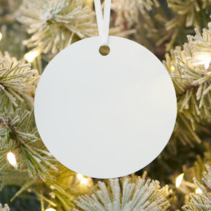 Metal Circle Ornament
