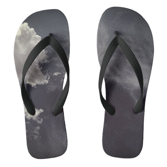 Metal cloud flip flops (Footbed)