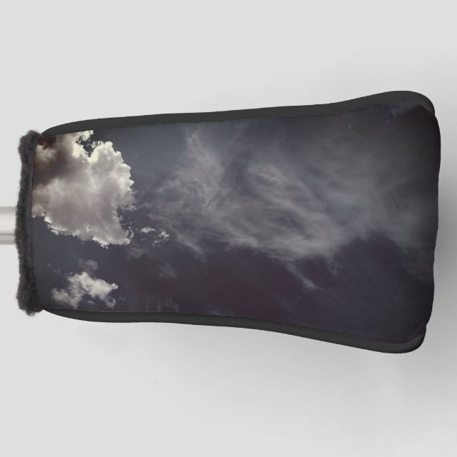 Metal clouds golf head cover (Front)