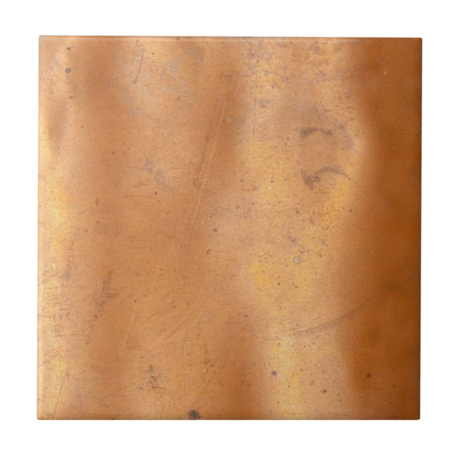 Metal copper texture tile (Front)