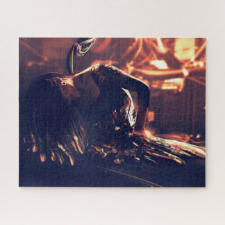 Metal Cyberpunk Woman Puzzle