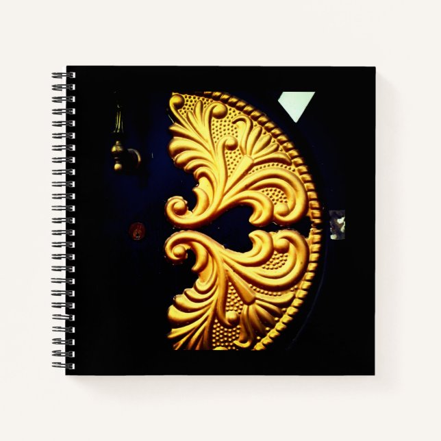 Metal Design Notebook (Front)