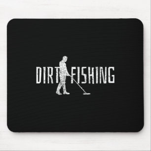 Metal Detecting Detector Detection Fishing Mouse Mat