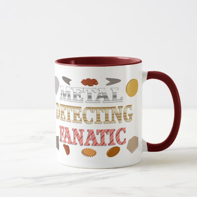 Metal Detecting Fanatic Mug (Right)