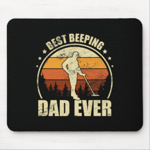 Metal Detecting Father - Detector Detection Fishin Mouse Mat