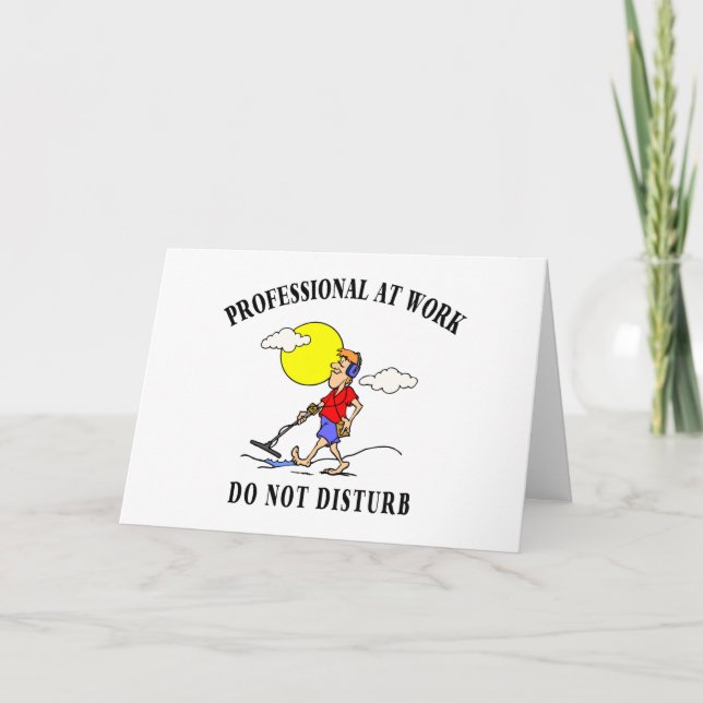 Metal Detecting Gifts Card (Front)