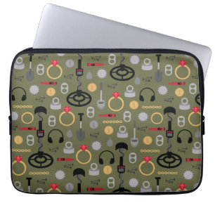 Metal Detecting Laptop Sleeve
