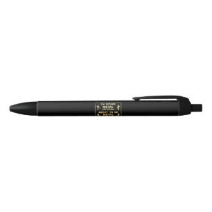 Metal Detecting Metal Detector Black Ink Pen