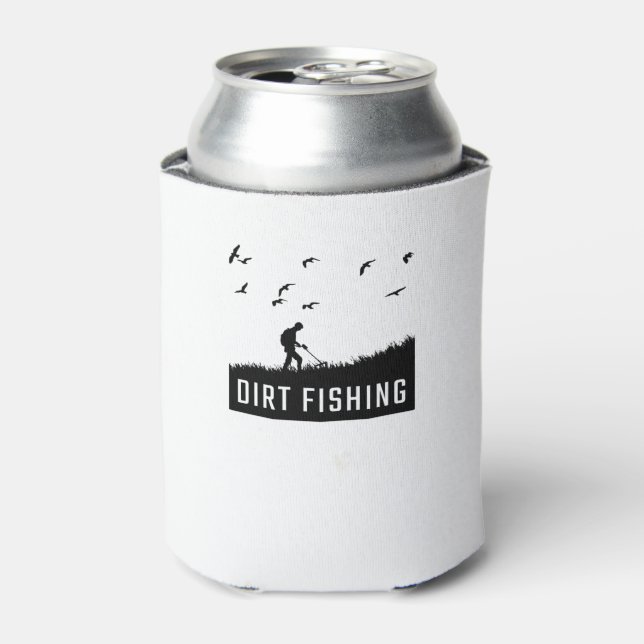 Metal Detecting Metal Detector Can Cooler (Can Front)