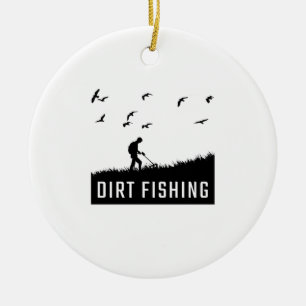 Metal Detecting Metal Detector Ceramic Tree Decoration