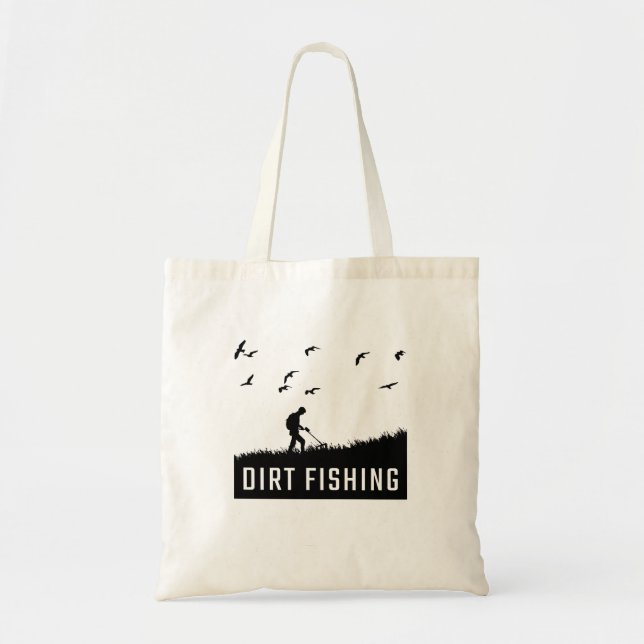 Metal Detecting Metal Detector Tote Bag (Front)