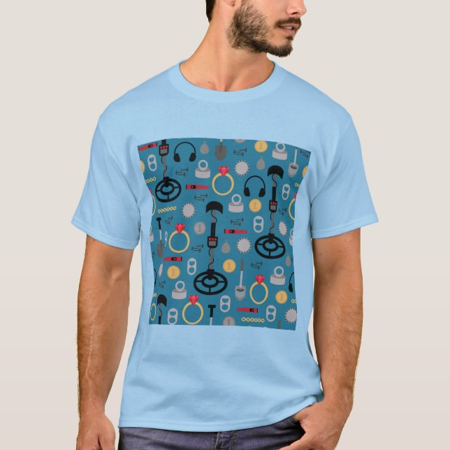 Metal Detecting T-Shirt (Front)