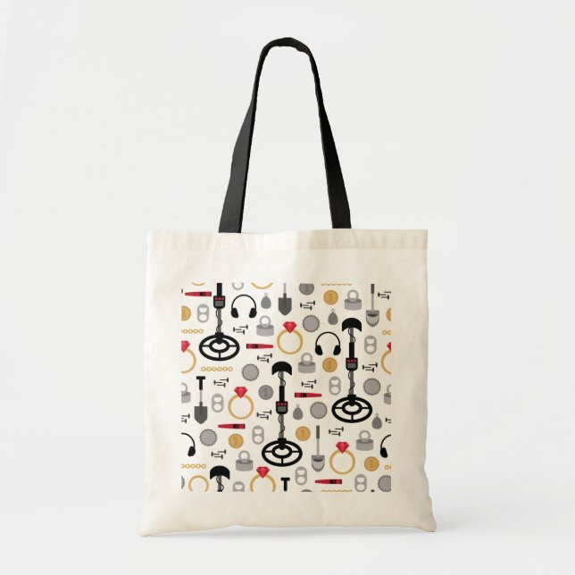 Metal Detecting Tote Bag (Front)