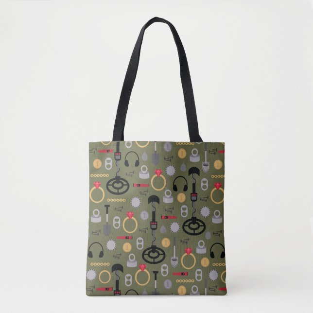Metal Detecting Tote Bag (Front)