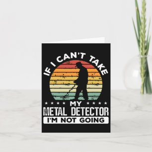 Metal Detecting Vintage Treasure Hunter Metal Dete Card