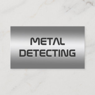 Metal Detector Business Card