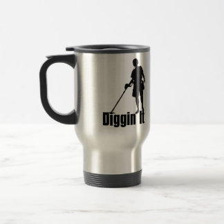 metal detector, prospector,treasure hunter Mug