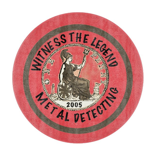 Metal Detectorist 21st Birthday  Cutting Board (Front)