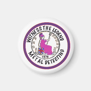 Metal Detectorist 50th Birthday  Magnet