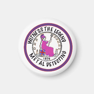 Metal Detectorist 50th Birthday Magnet